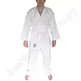 Кимоно для рукопашного боя atemi р. 56-58/182 akrb-01 white, 00000109466