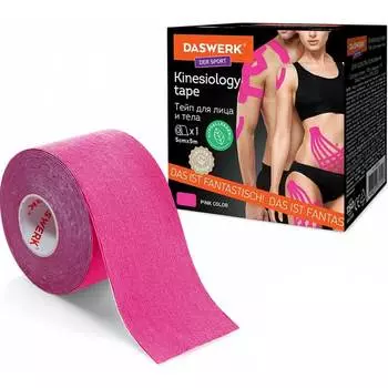 Кинезио тейп для лица и тела DASWERK 680004