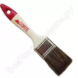 Кисть corte woodmaster 30мм смешанная щетина 730300