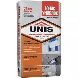 Кладочно-монтажный клей UNIS