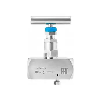 Клапан РОСМА SS-V4 Ду15 Ру400 игольчатый одновентильный, нержавеющий, ВР/ВР G1/2 D070-04258