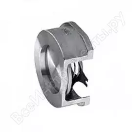 Клапан zetkama обратный, нержавеющий, пружина, ду80 ру40, межфланцевый , диск нержавейка 275i080e51 019-0823