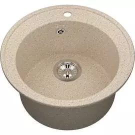 Классическая круглая мойка для кухни VIGRO