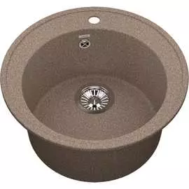 Классическая круглая мойка для кухни VIGRO