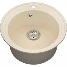 Классическая круглая мойка для кухни VIGRO