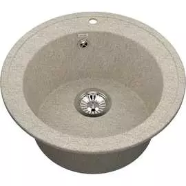 Классическая круглая мойка для кухни VIGRO