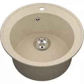 Классическая круглая мойка для кухни VIGRO