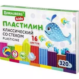 Классический пластилин BRAUBERG