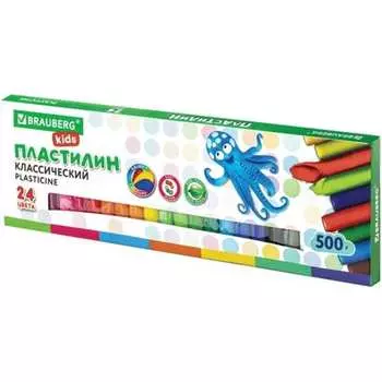Классический пластилин BRAUBERG