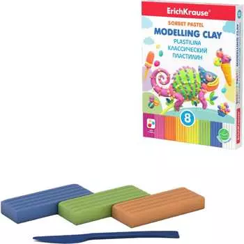 Классический пластилин ErichKrause
