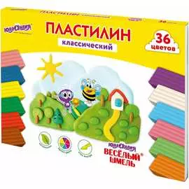 Классический пластилин ЮНЛАНДИЯ