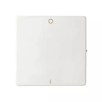 Клавиша для двухполюсного выключателя Simon белый 82031-30