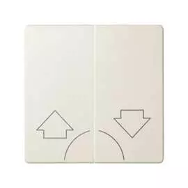 Клавиши для двухклавишного кнопочного выключателя Simon 2вх-2вых, слоновая кость 82029-31