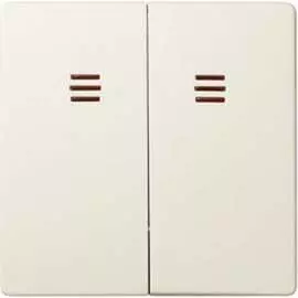 Клавиши для двухклавишного выключателя с подсветкой Simon 82025-31