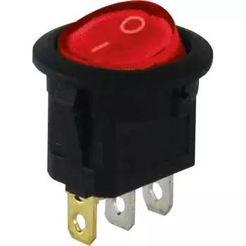 Клавишный круглый переключатель TDM ELECTRIC MIRS-101-3-R SQ0703-0041