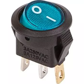 Клавишный круглый выключатель REXANT 36-2531