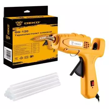 Клеевой термопистолет DEKO GG-120 SET2 084-1092