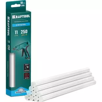 Клеевые стержни KRAFTOOL Crystal 06846-10