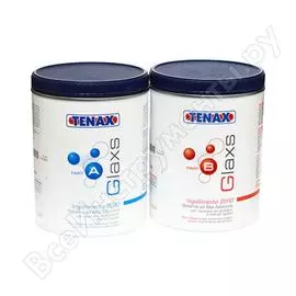 Клей эпоксидный tenax glaxs прозрачный/густой 1,0+0,45л 039.210.6463