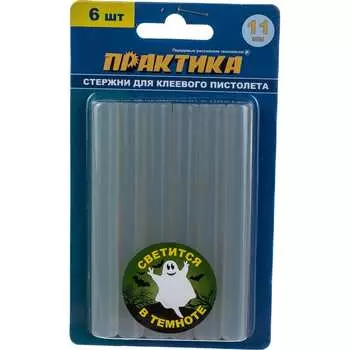 Клей для клеевого пистолета ПРАКТИКА 790-243
