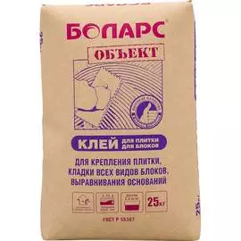 Клей для керамической плитки БОЛАРС