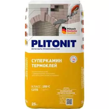 Клей для облицовки печей и каминов PLITONIT СуперКамин 7498