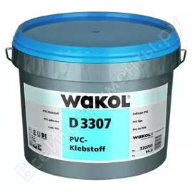 Клей для пвх, lvt, винила wakol d 3307 6 кг 330705