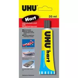 Клей для жестких пластиков UHU HART 40936/B