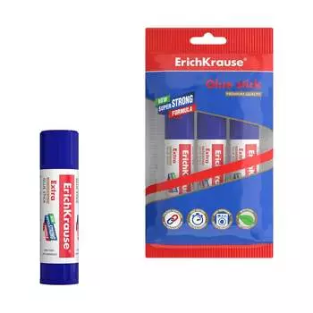 Клей-карандаш ErichKrause Extra, 15г 59639