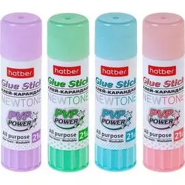 Клей-карандаш Hatber NEWtone 067213