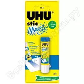 Клей-карандаш UHU MAGIC 00080/B