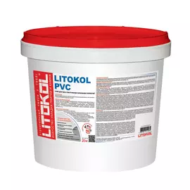 Клей litokol pvc для пвх покрытий 20kg bucket 477560002