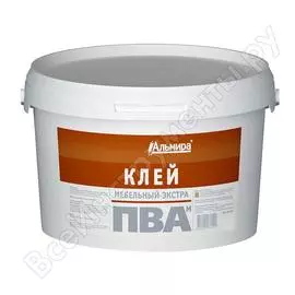 Мебельный клей ПВА АЛЬМИРА экстра 00-00000388