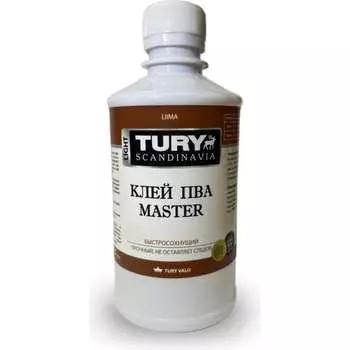 Клей TURY ПВА Мастер, 0.35 кг 2007266