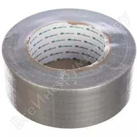 Клейкая армированная лента сибртех 48х50 серебро 88889