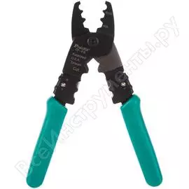 Клещи для зачистки и обжима Pro'sKit CP-418 00324092