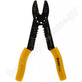 Клещи для резки/зачистки проводов обжима клемм Pro'sKit 8PK-313B С00034901