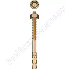 Клиновой анкер ЗУБР М16 х 200 мм (6 шт.) 302032-16-200