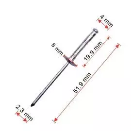 Клипса 10 шт avers 015150009u-10