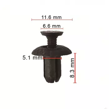 Клипса 50 шт avers 9046705063c0-50