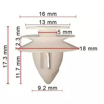 Клипса двери AVERS