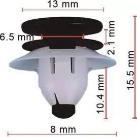 Клипса крепежная AVERS