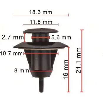 Клипса крепления AVERS