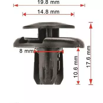 Клипса крепления AVERS