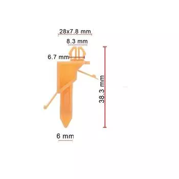 Клипса крепления AVERS 7539660031-10