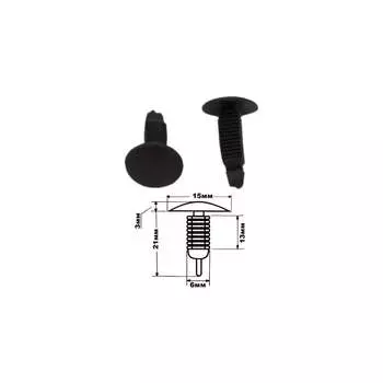 Клипса крепления обшивки AIST 67343009 00-00011348