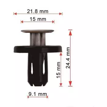 Клипса крепления пыльника AVERS