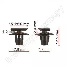 Клипса подкрылка 50 шт avers 76882eg01a-50