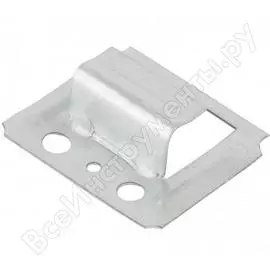 Кляймер №8 сибртех оцинкованный, без гвоздя 100шт 46578