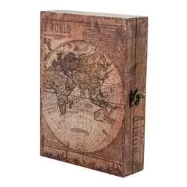 Ключница русские подарки карта 18x6x25см 138930